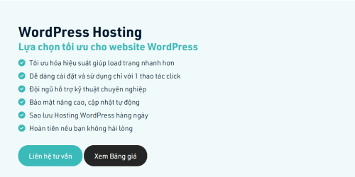 lựa chọn thuê hosting tối ưu cho wordpress