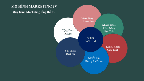 mô hình marketing 6V tổng thể