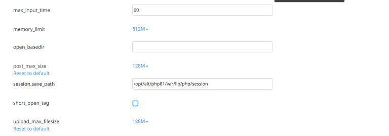 Tang post max size Trong select PHP